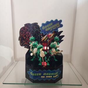Vintage  Green Machine Frog Band Sound Activated, Works 1989